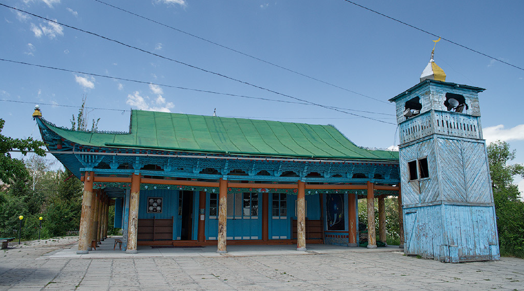 Kırgızistan ın çivisiz camisi Dungan yıllardır ayakta