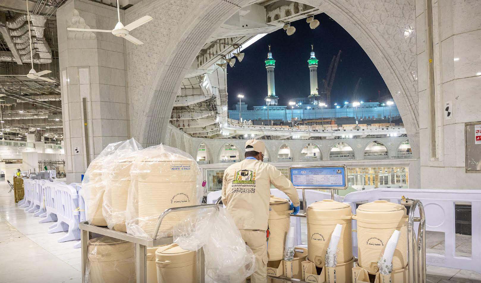 Ramazanda, zemzem suyunda her gün testler yapılıyor