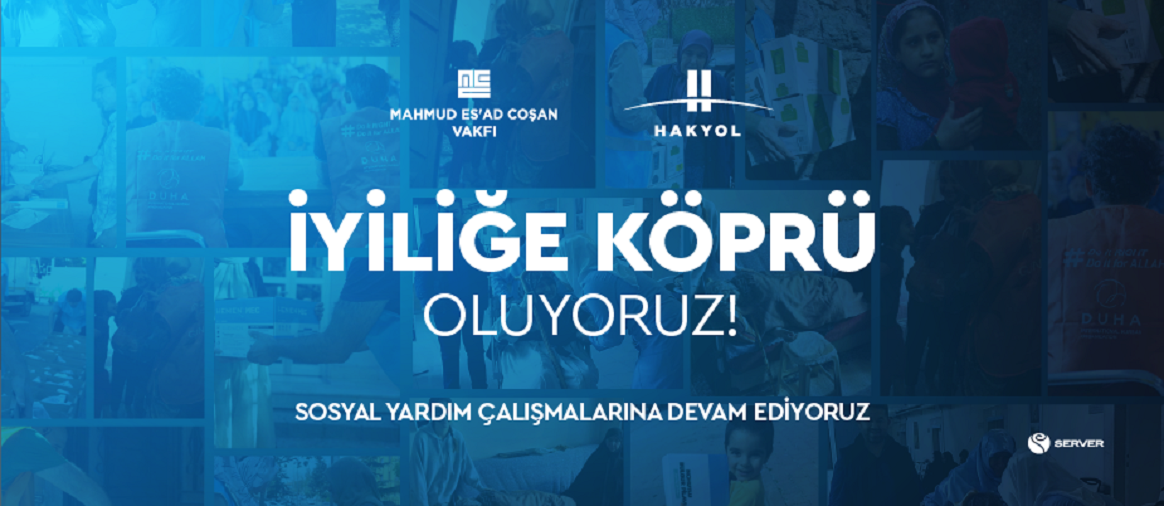 SERVER nitelikli yardımlarla dayanışmayı güçlendiriyor