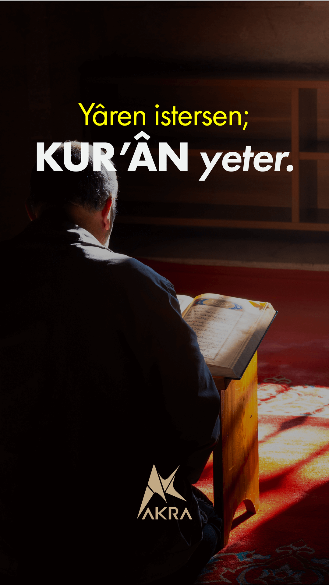 DOST İSTERSEN ALLAH YETER