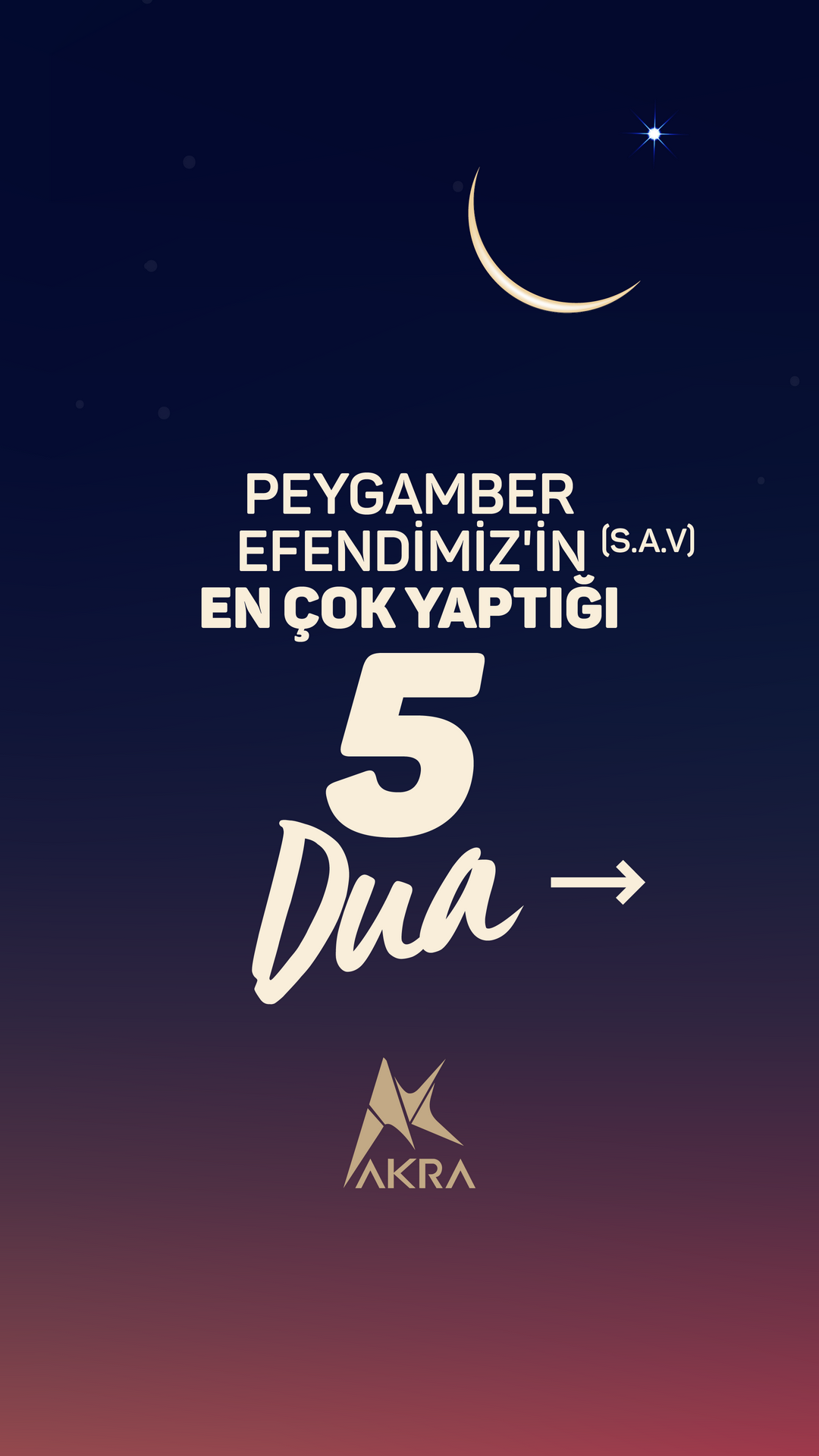 Peygamber Efendimiz'in En Çok Yaptığı 5 Dua