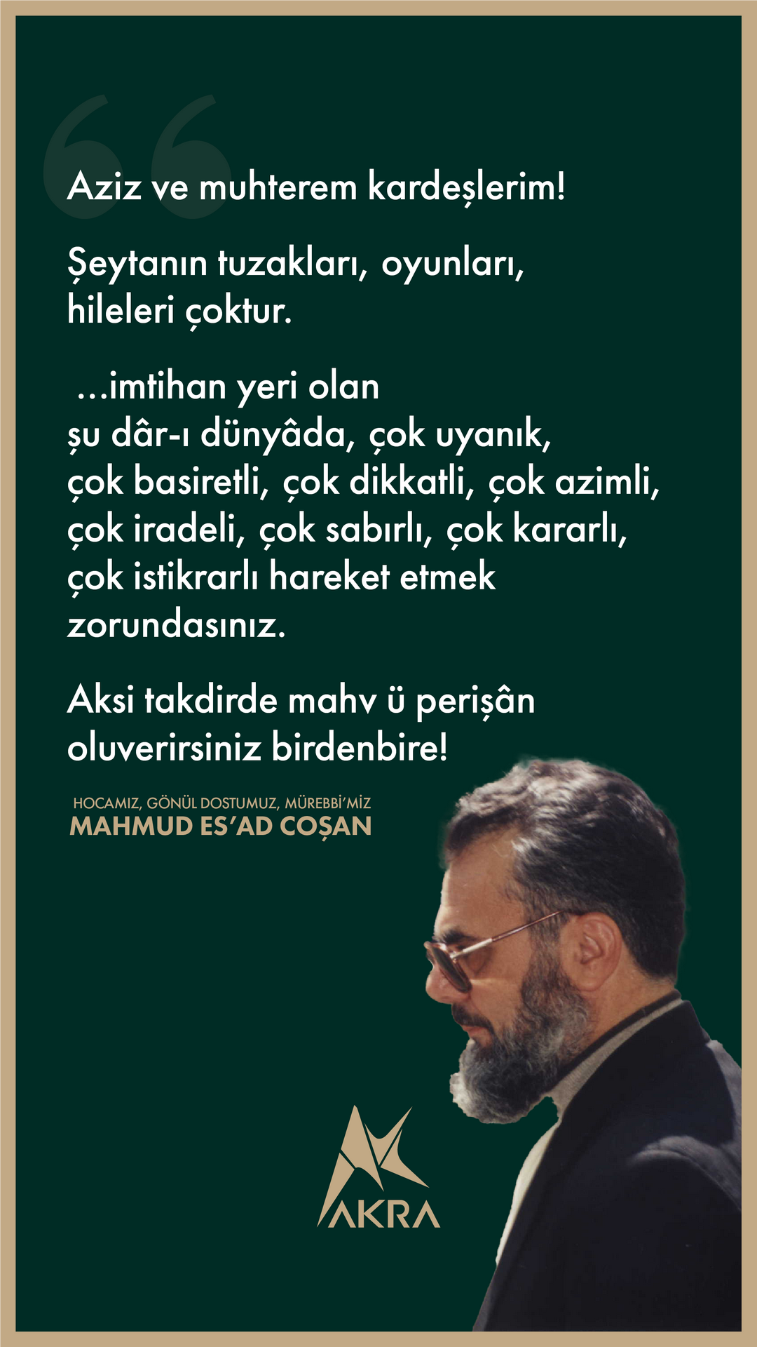 MAHMUD ES'AD COŞAN