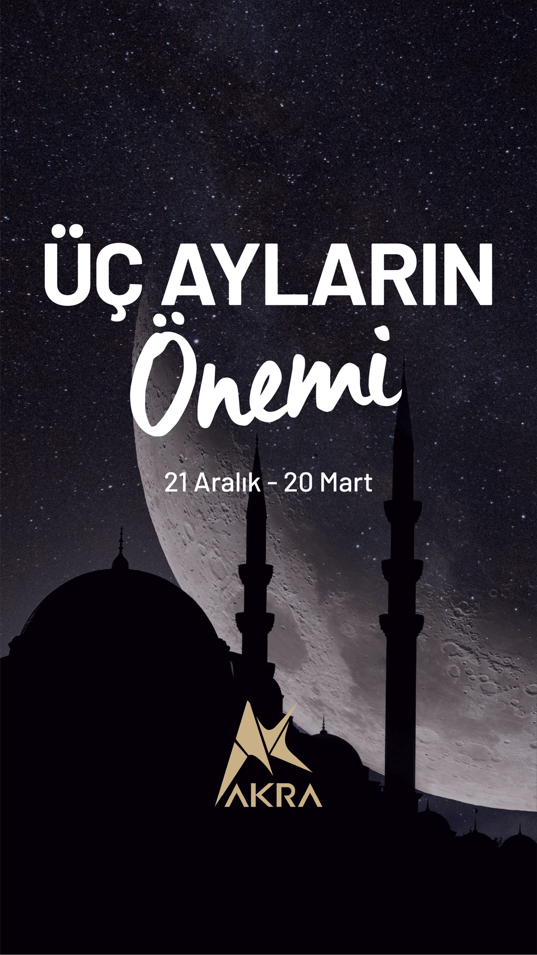 ÜÇ AYLARIN ÖNEMİ