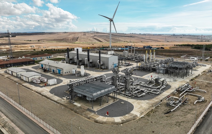 Doğal gaz depoları kışa hazır