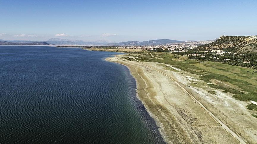 Burdur Gölü'nde kuraklık tehlikesi
